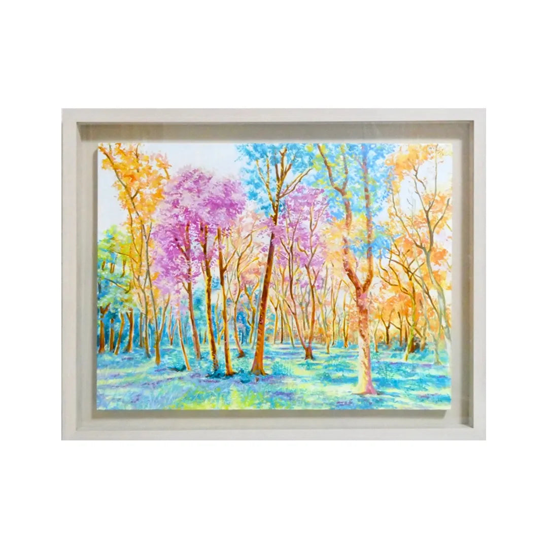 色彩の森 木々の中で